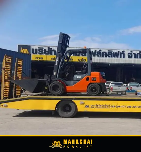 บริการขนส่ง งานซ่อม หลักสูตรยกระดับฝีมือแรงงาน มหาชัยโฟล์คลิฟท์ รถโฟล์คลิฟท์ไฟฟ้า